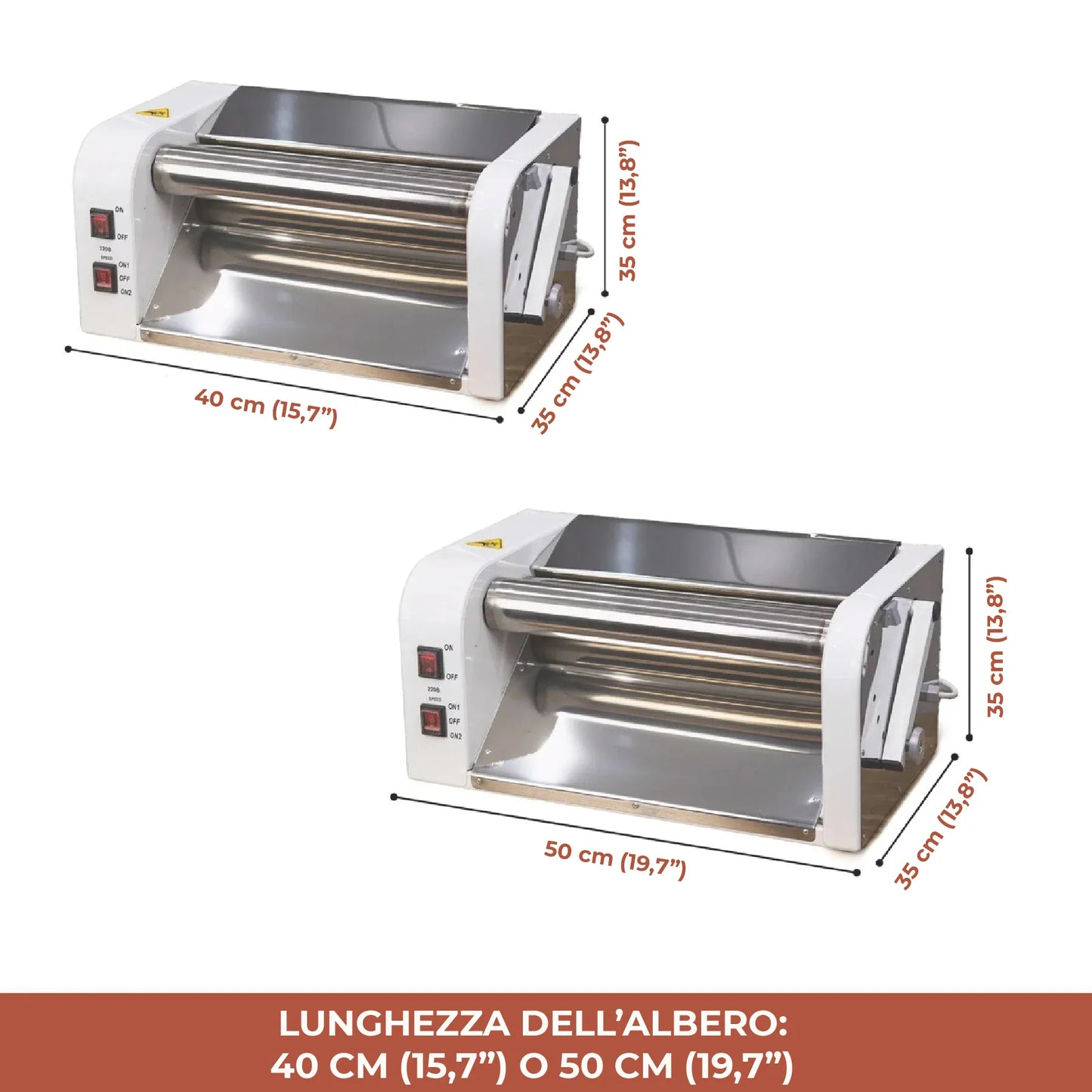 Sfogliatrice Elettrica per Impasto