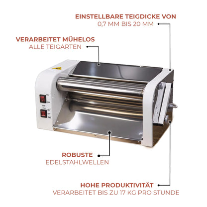 Elektrische Teigausrollmaschine